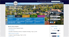 Desktop Screenshot of cityofpoughkeepsie.com